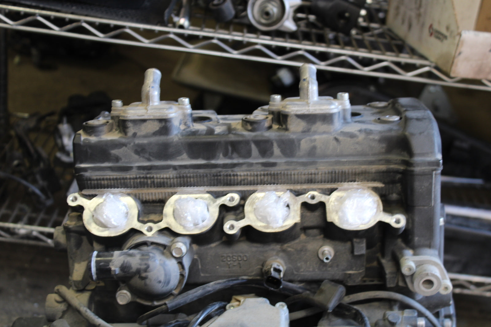 09-15 YAMAHA FZ6R ENGINE MOTOR LOW KM!! BB161