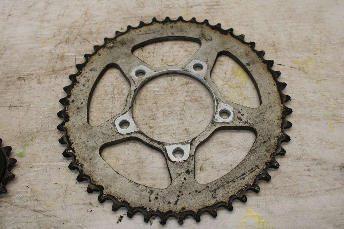 07-12 SUZUKI BANDIT 650F REAR BACK SPROCKET FRONT BB280