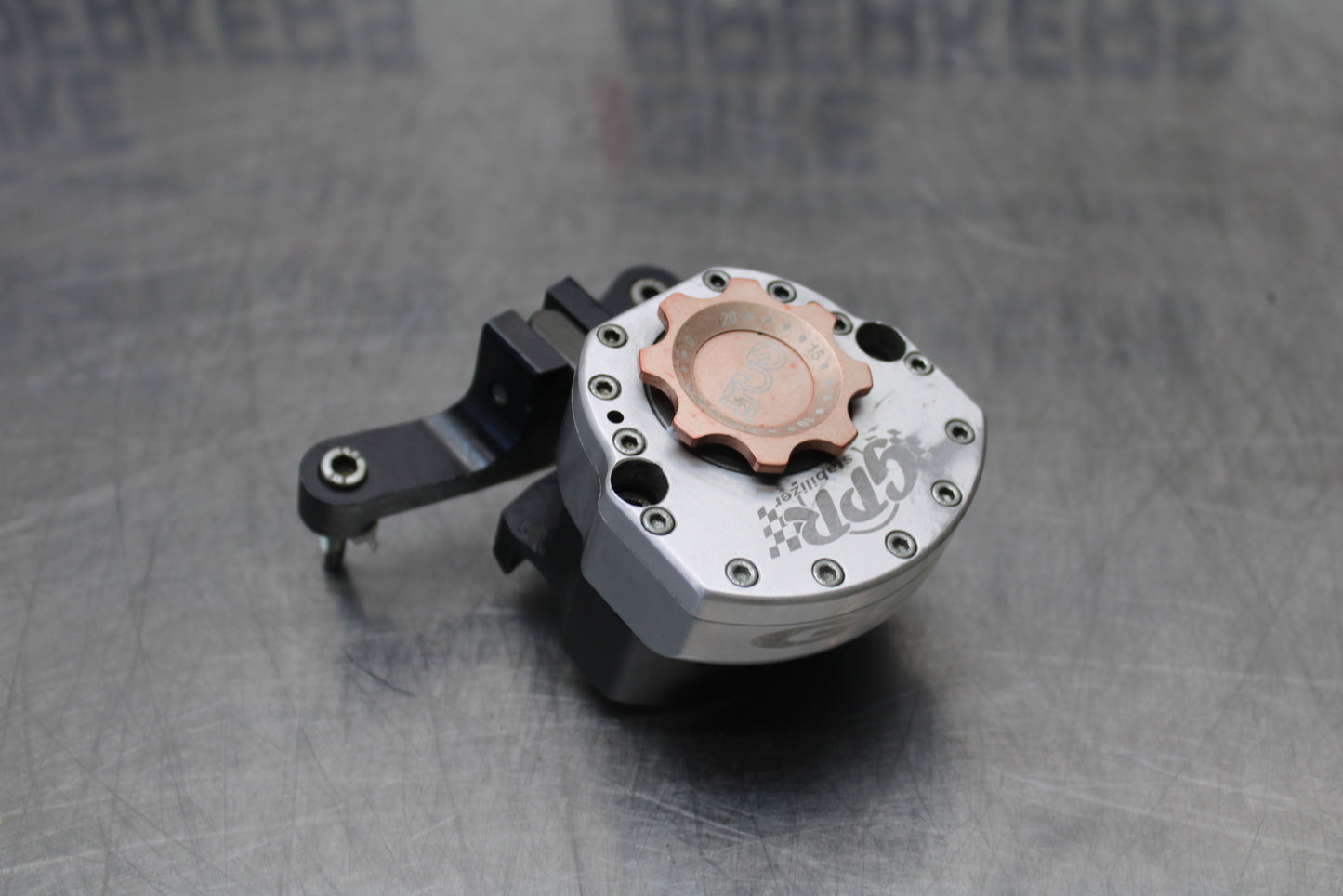 04-05 KAWASAKI NINJA ZX10R AFTERMARKET GPR STEERING DAMPER STABILIZER BB163