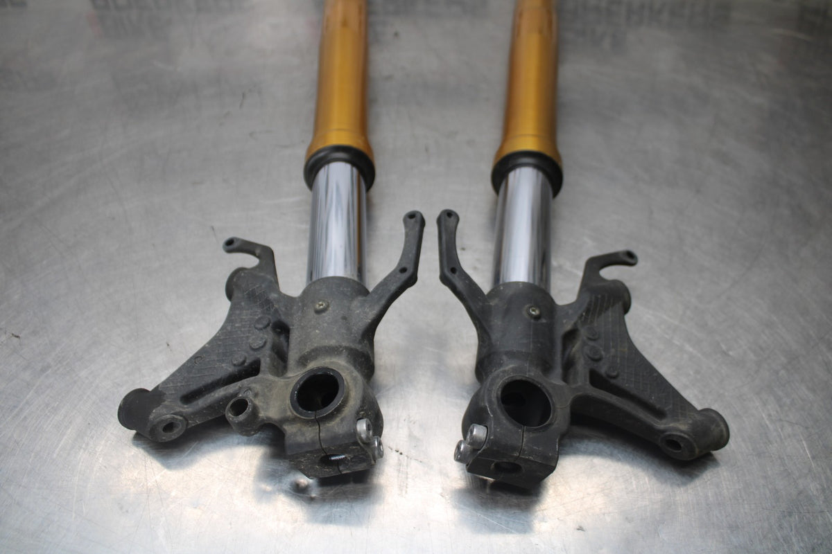 17 YAMAHA YZF R6 FRONT FORKS SHOCK SUSPENSION SET PAIR BB922