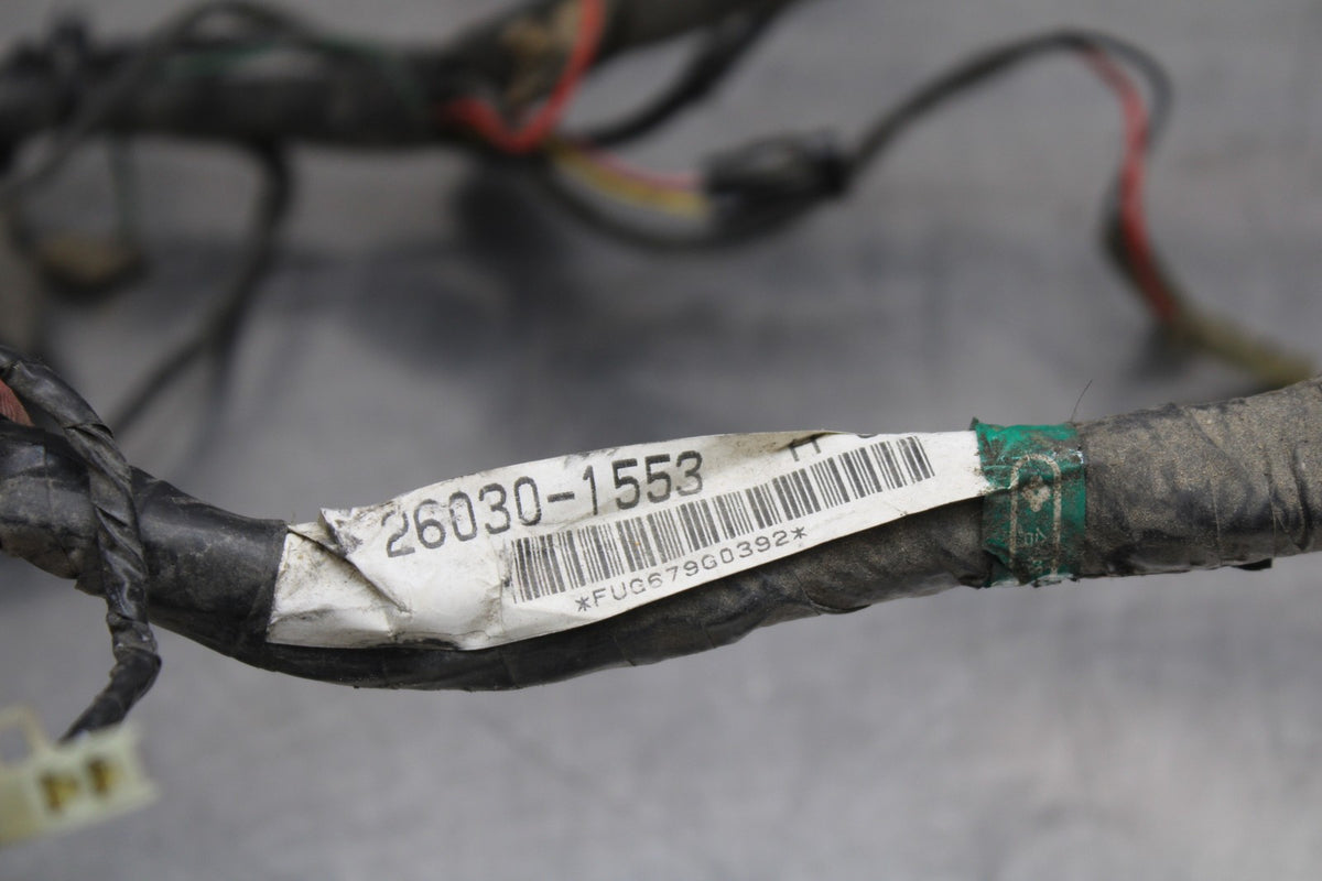 98 KAWASAKI NINJA ZX6 MAIN ENGINE WIRING HARNESS MOTOR WIRE LOOM BB870