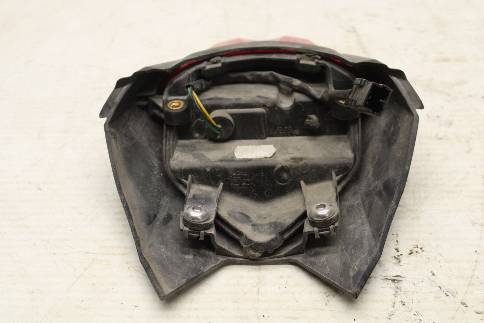 07-16 TRIUMPH STREET TRIPLE REAR TAIL TAILLIGHT BACK BRAKE LIGHT BB356