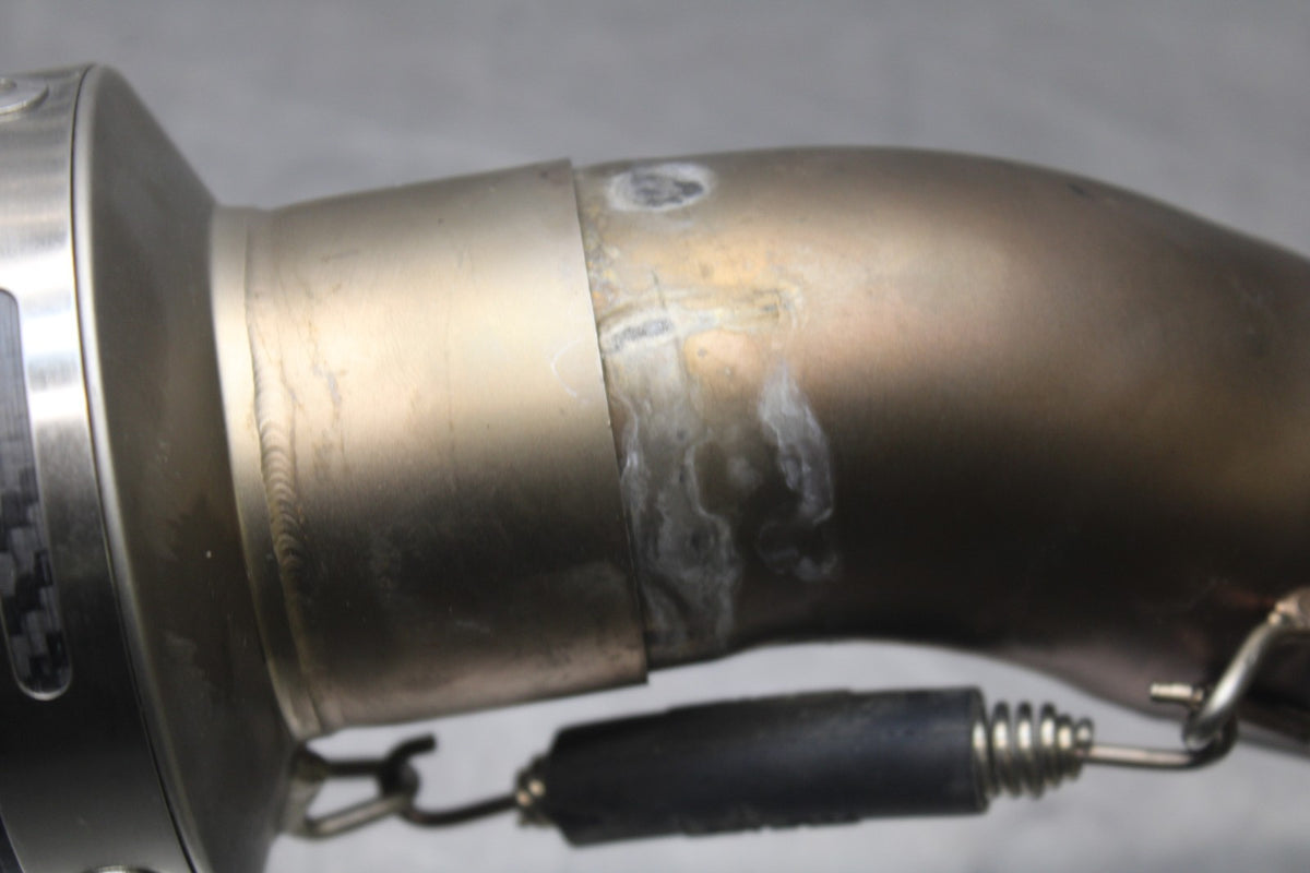 18-26 KAWASAKI Z400 EXHAUST PIPE MUFFLER SLIP ON CAN SILENCER BB852
