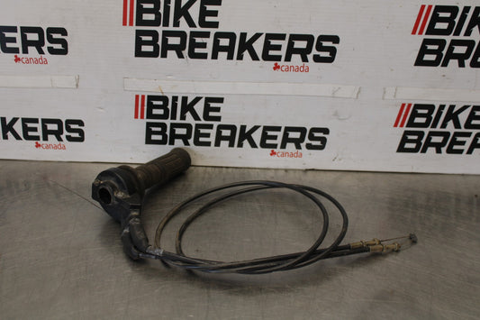 06 KAWASAKI KLR650 THROTTLE CABLE LINE HOUSING GUIDE BB919
