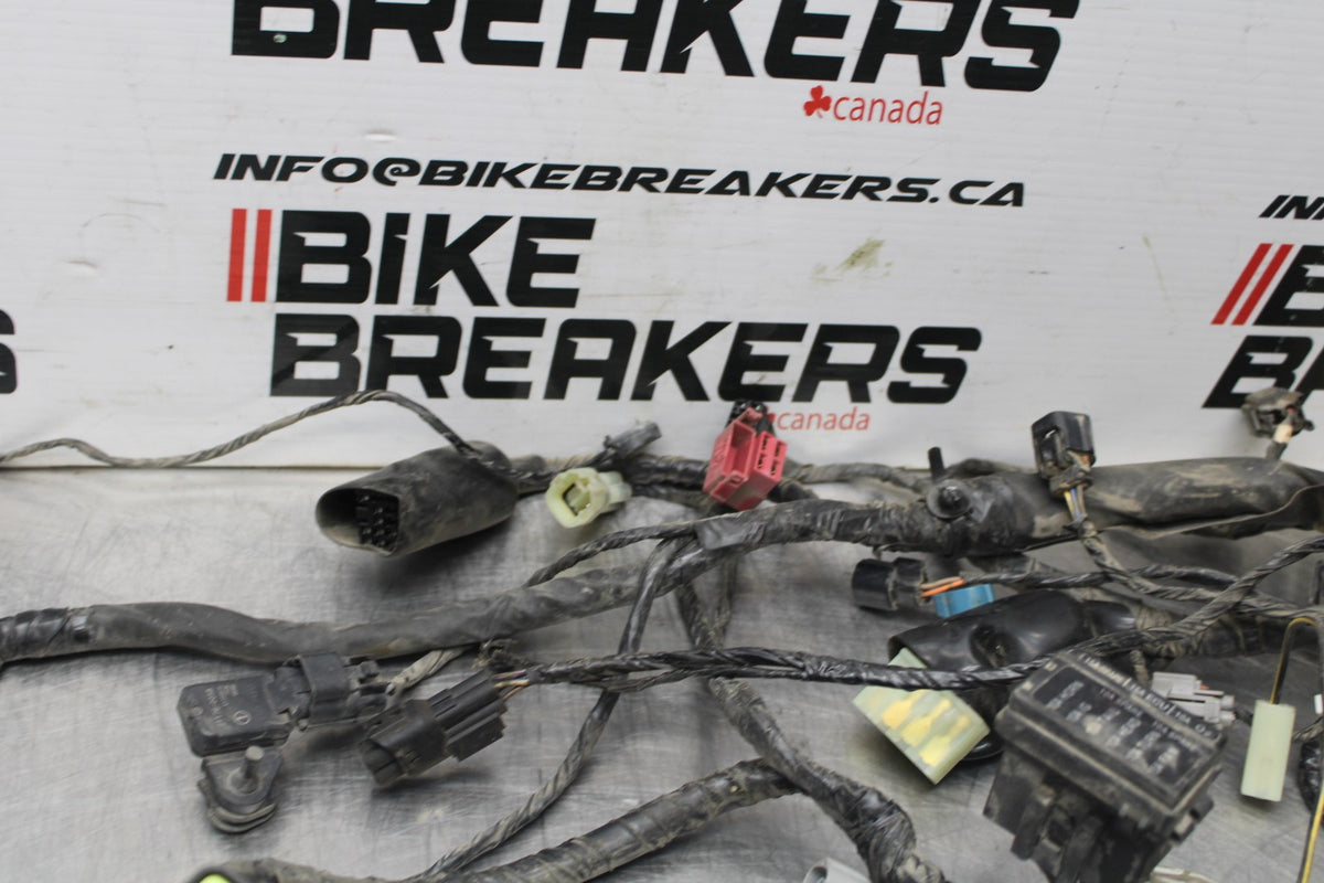 07 KAWASAKI NINJA 650 EX650 MAIN ENGINE WIRING HARNESS MOTOR WIRE LOOM BB844