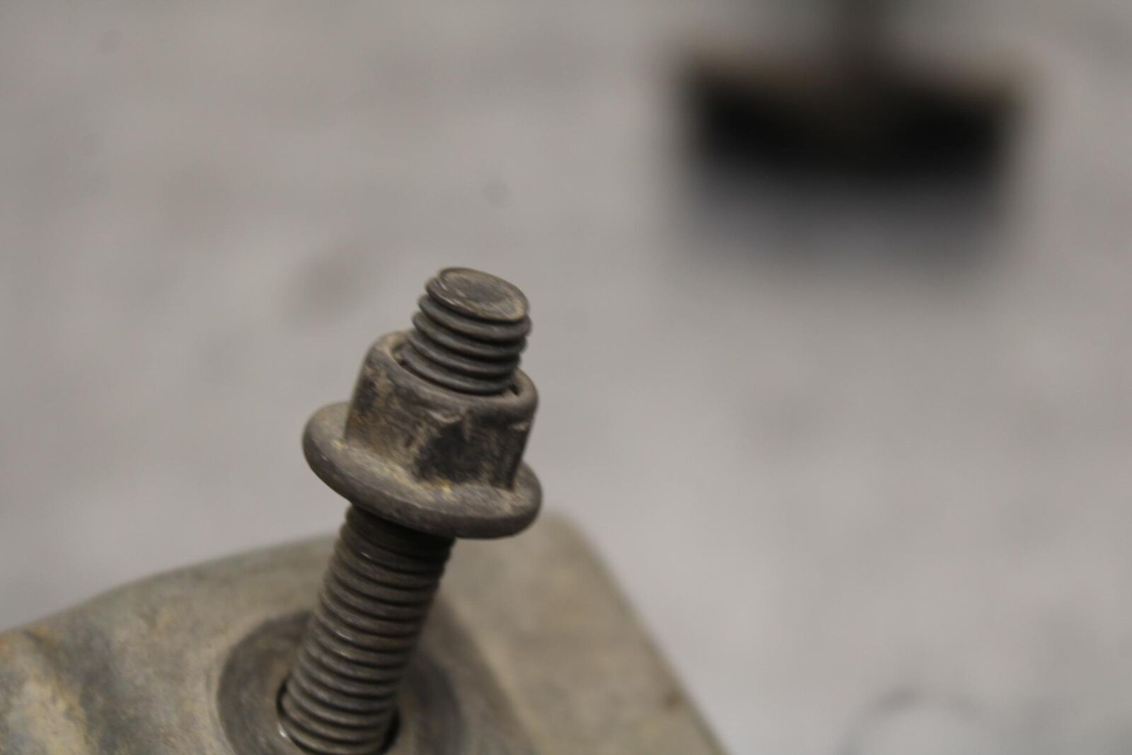 1988 Suzuki Katana 600 GSX600F SWINGARM CHAIN TENSIONER ADJUSTMENT  BB94