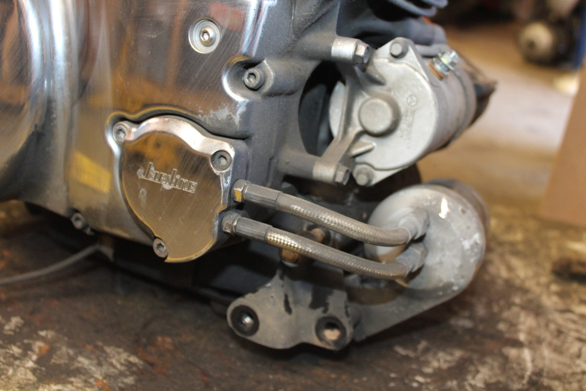 08 YAMAHA V STAR 1100 XVS1100AW CLASSIC ENGINE MOTOR BB916