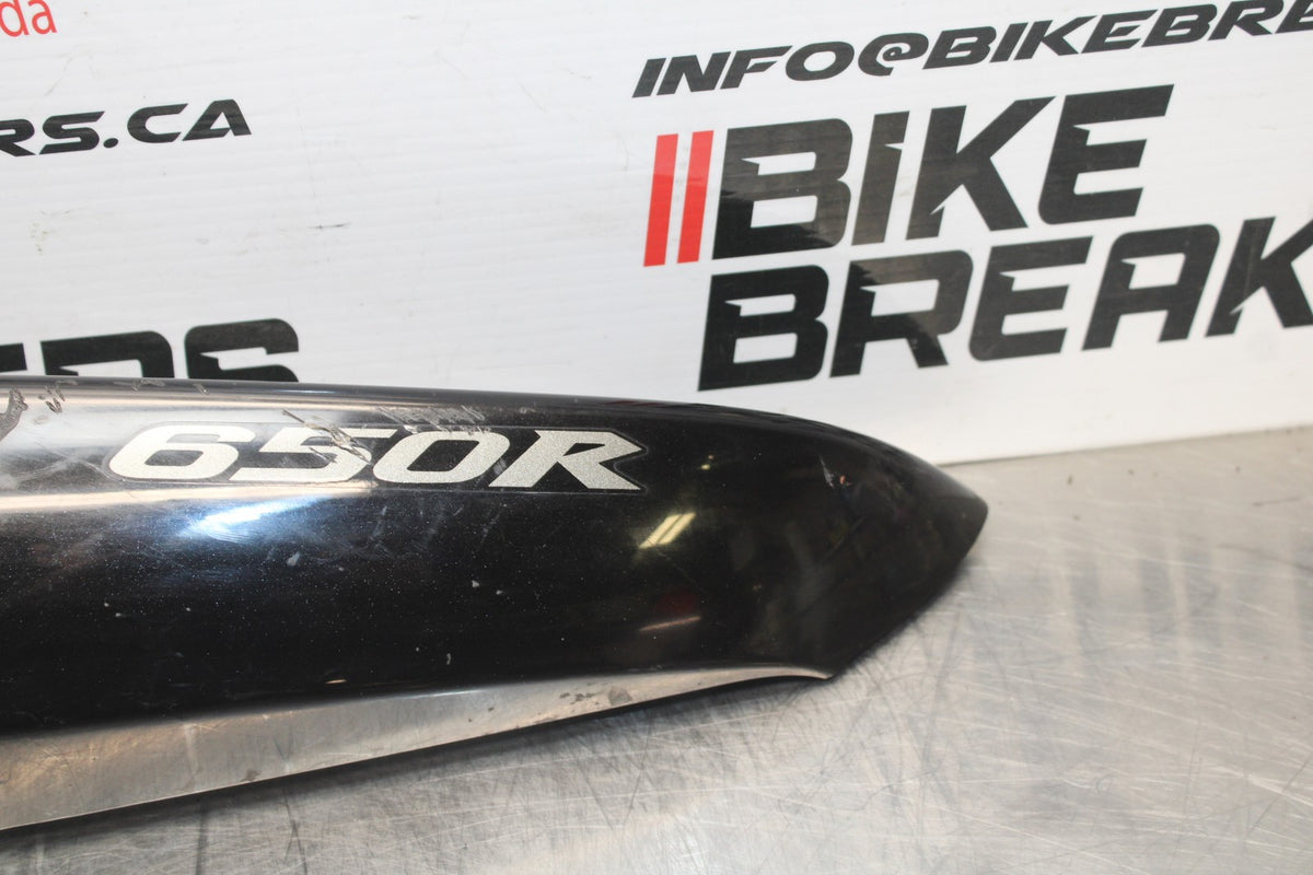 08 KAWASAKI NINJA 650 EX650 LEFT REAR BACK TAIL FAIRING COWL SHROUD BB797