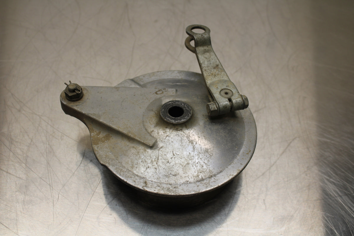 69-70 YAMAHA L5T REAR BACK BRAKE DRUM  BB138