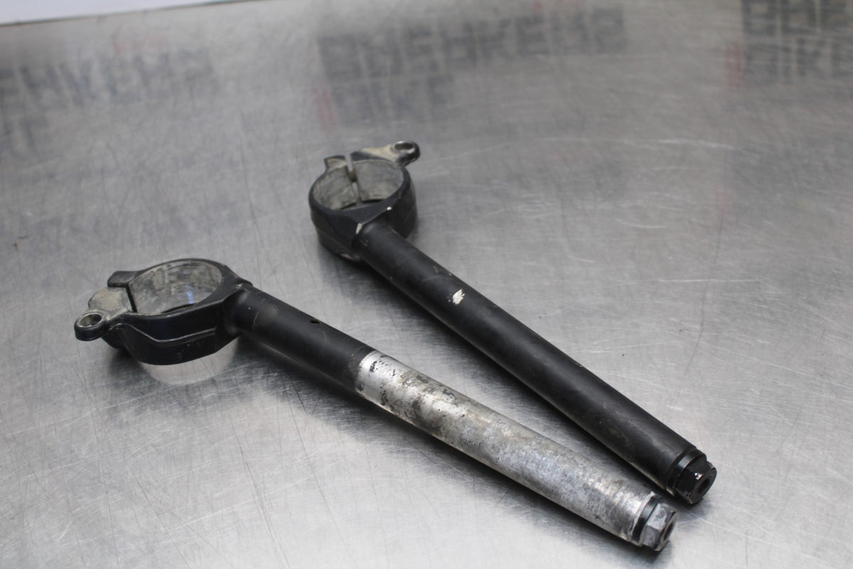 07-08 KAWASAKI NINJA ZX6R LEFT RIGHT CLIP ON ONS HANDLEBARS PAIR SET BB203