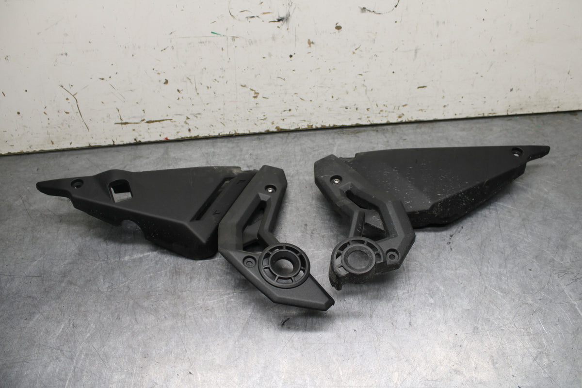 18-24 KAWASAKI NINJA 650 RIGHT LEFT FRAME SIDE COVERS COWLS PANELS TRIM BB725 