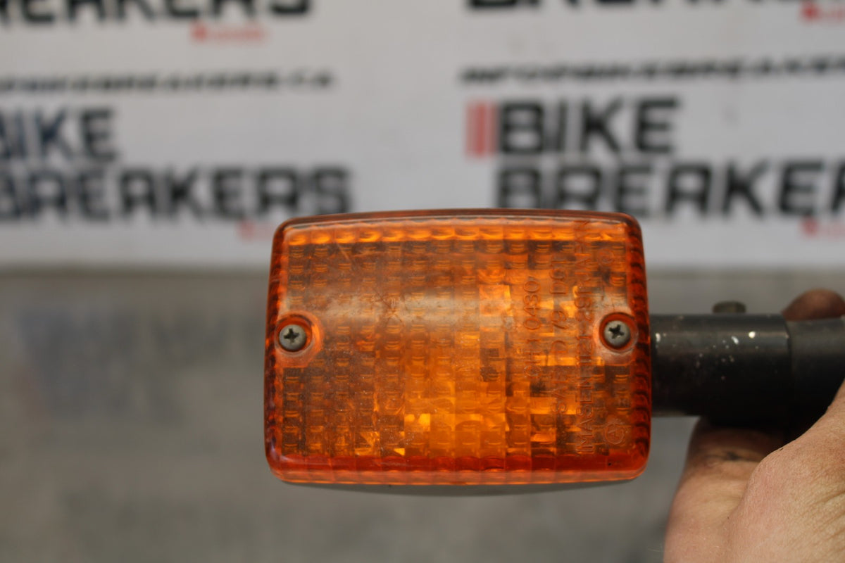 81 YAMAHA MAXIM 550 XJ550 FRONT LEFT RIGHT TURN SIGNALS LIGHT INDICATORS BB866