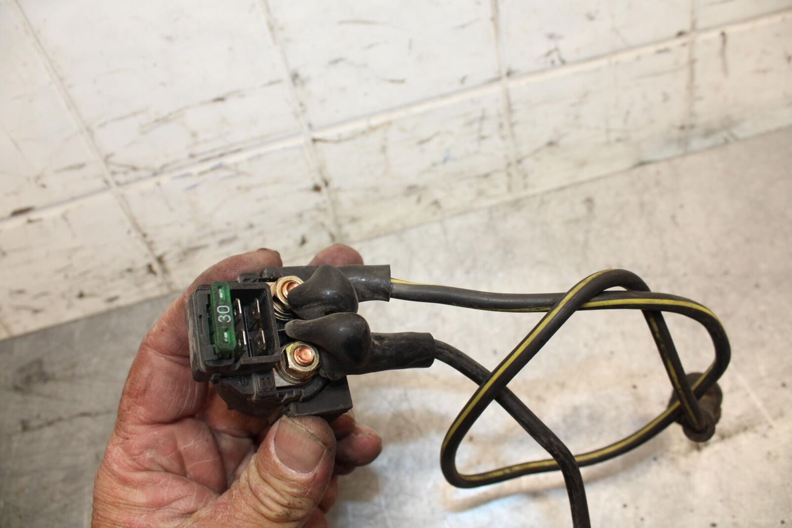 2001 Kawasaki Ninja ZX6 ZX600E ENGINE STARTER RELAY STARTING MOTOR SWITCH BB547