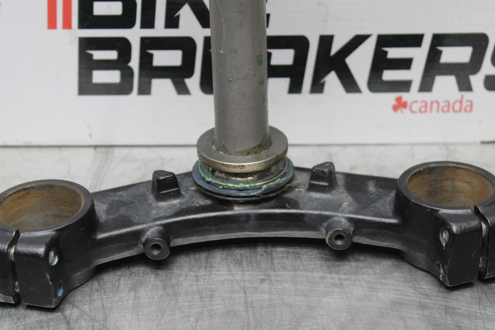 18-23 KAWASAKI NINJA 400 EX400 FRONT FORKS CLAMP LOWER TRIPLE TREE STEM BB177