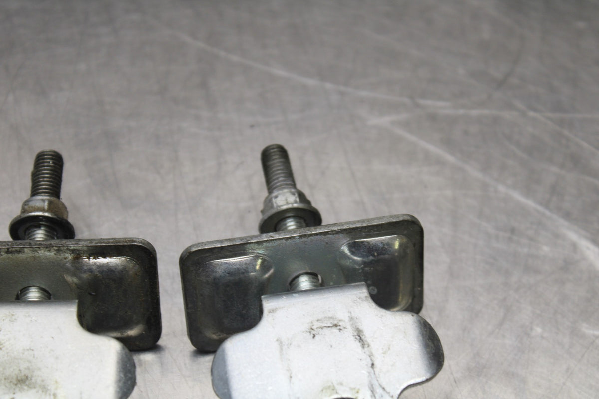 15 SUZUKI GW250F SWINGARM CHAIN TENSIONER ADJUSTMENT BRACKETS  BB789