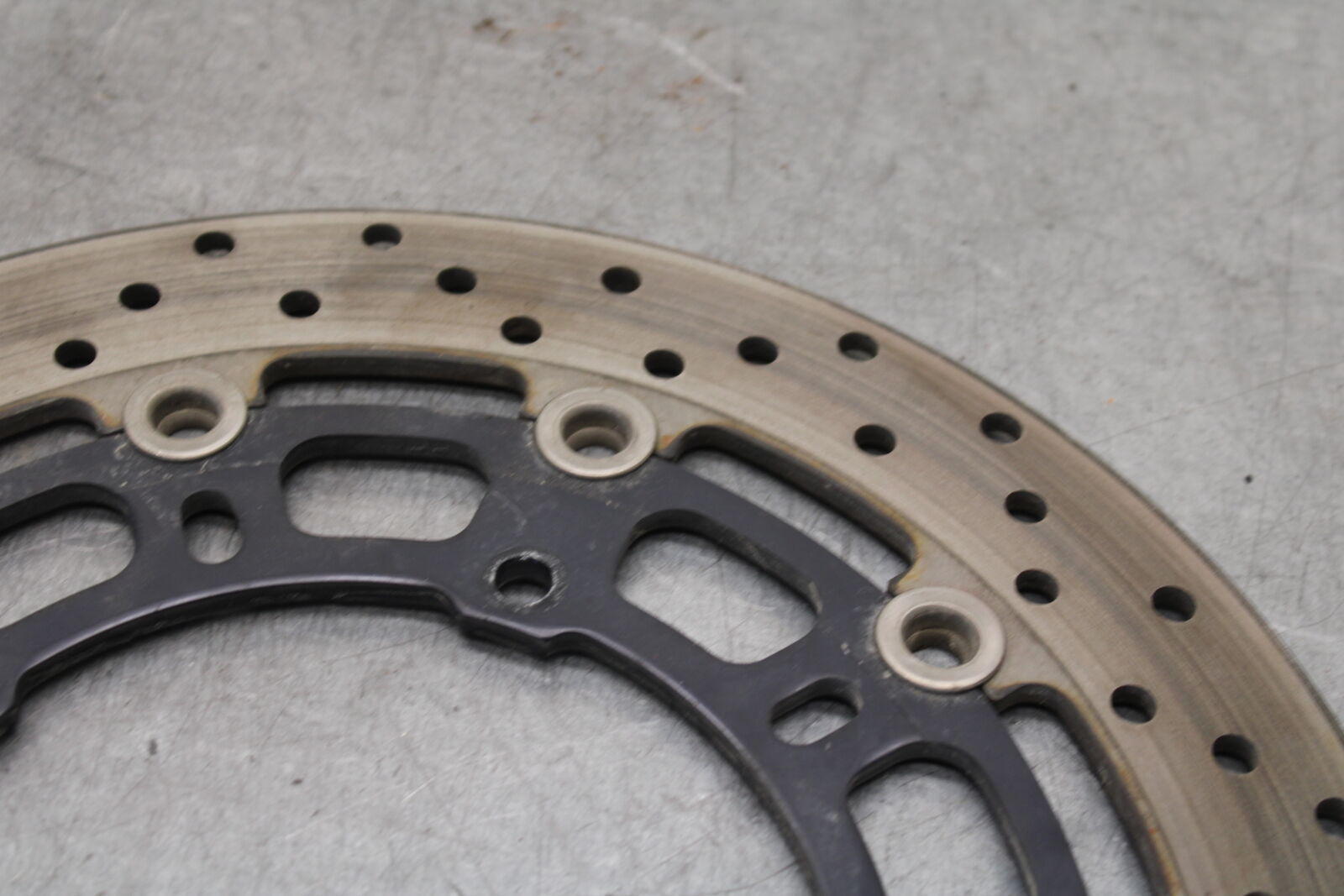 08-16 YAMAHA YZF R6 FRONT LEFT RIGHT BRAKE ROTORS DISCS 13S-2581T-00-00 BB247