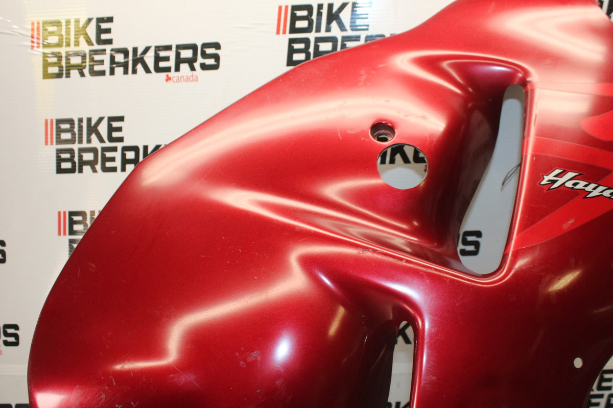 99-07 SUZUKI HAYABUSA GSX1300R RIGHT LOWER MID UPPER SIDE FAIRING COWL  BB002