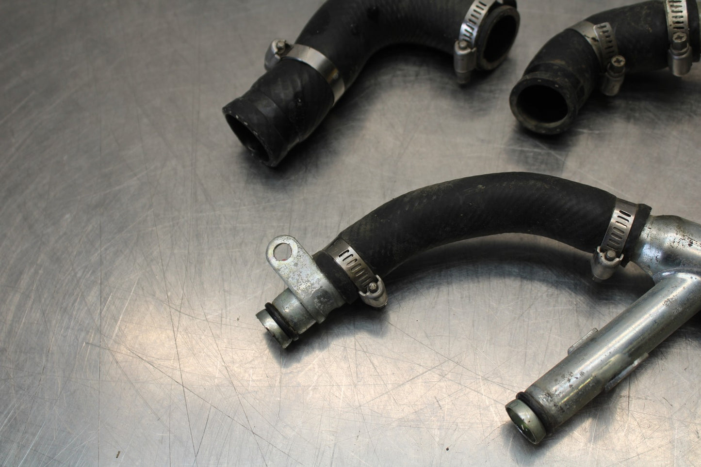 08 KAWASAKI VULCAN 900 RADIATOR HOSES ENGINE COOLANT WATER PIPES HOSE SET BB184