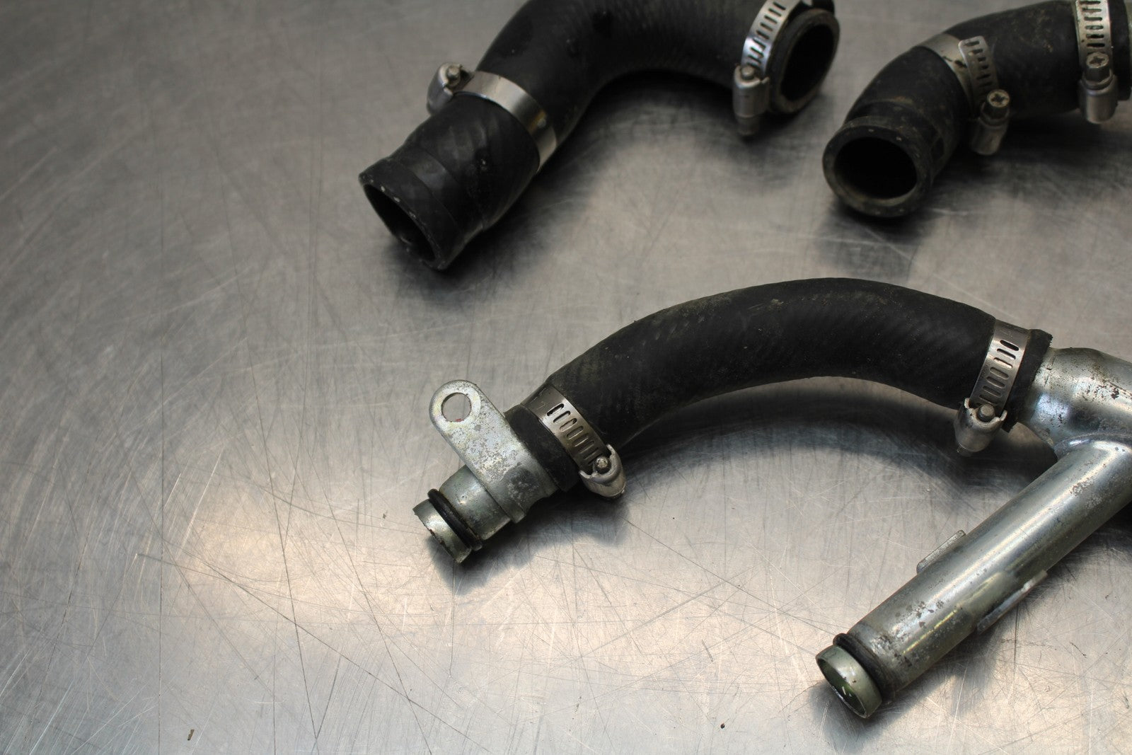 08 KAWASAKI VULCAN 900 RADIATOR HOSES ENGINE COOLANT WATER PIPES HOSE SET BB184