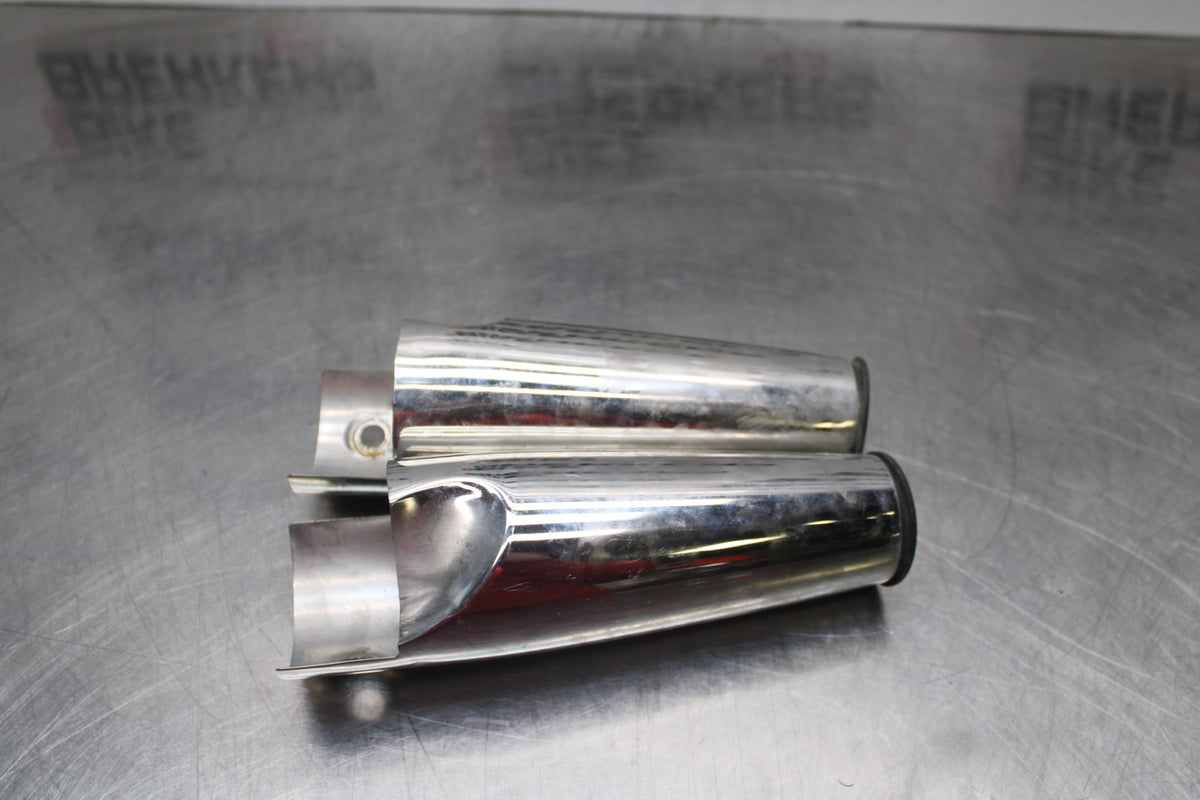 06 KAWASAKI VULCAN 900 FRONT FORK UPPER COVER TOP GUARD SHIELD COWL  BB799