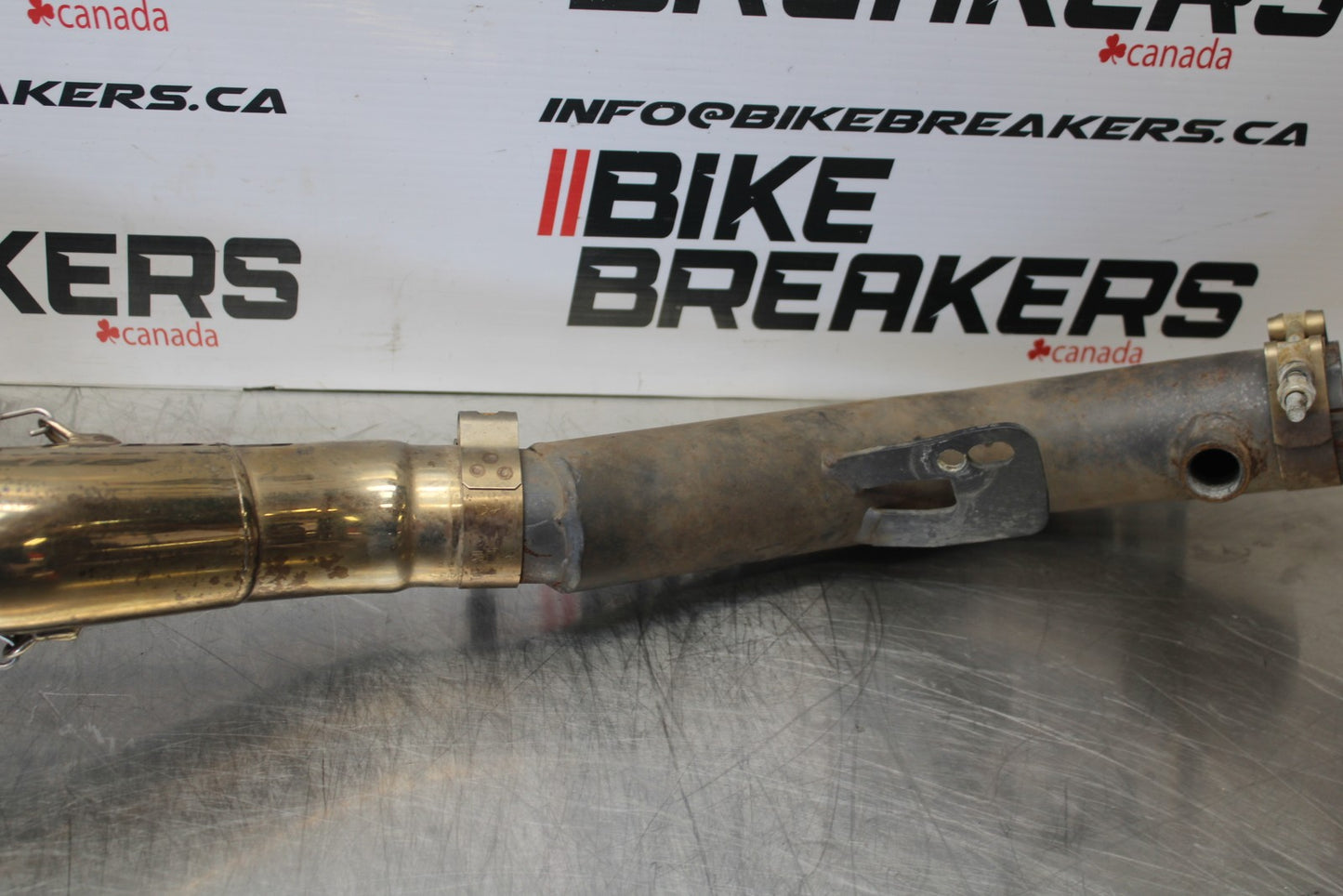 08-10 SUZUKI GSXR 600 YOSHIMURA EXHAUST PIPE MUFFLER SLIP ON CAN SILENCER BB202