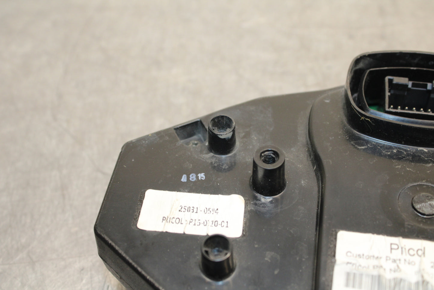 12-17 KAWASAKI NINJA 650 SPEEDO TACH GAUGES DISPLAY CLUSTER SPEEDOMETER BB129