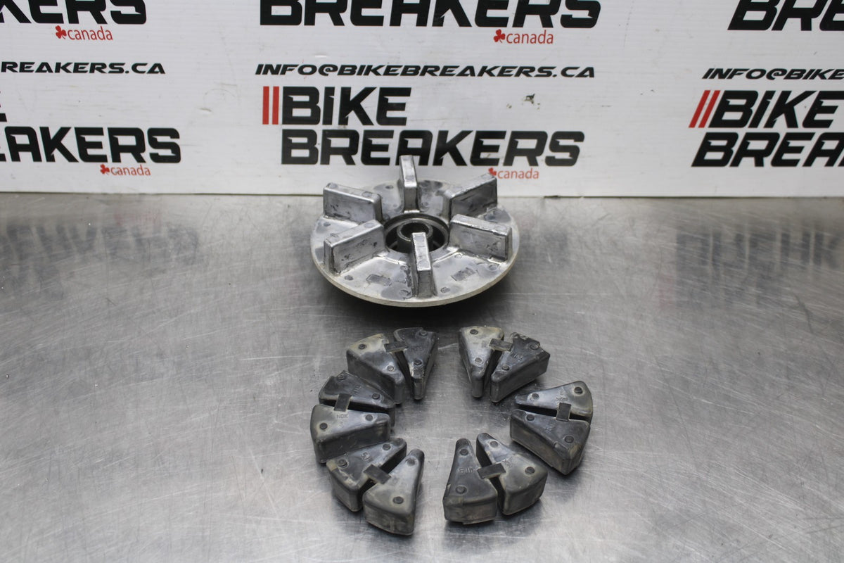 18 YAMAHA SUPER TENERE REAR HUB & SHOCK DAMPERS CUSH ABSORBERS BB832