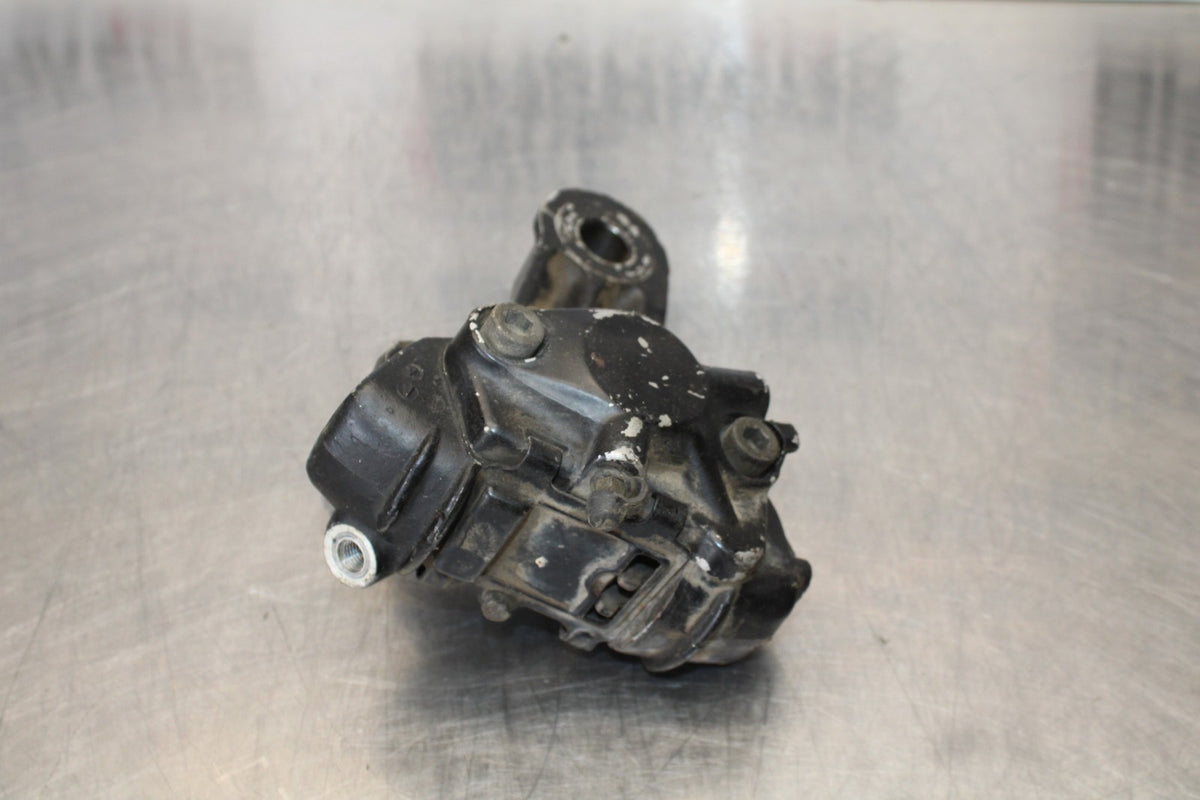 76-77 HONDA GOLDWING 1000 REAR BACK BRAKE CALIPER W MOUNT BRACKET BB171