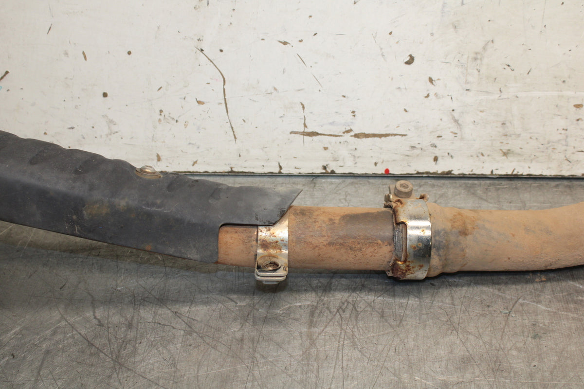 08-18 KAWASAKI KLR650 FULL EXHAUST SYSTEM HEADERS PIPE MUFFLER BB707