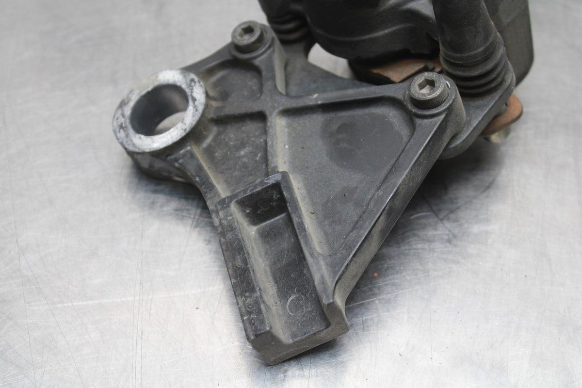 07-08 KAWASAKI NINJA ZX6R REAR BACK BRAKE CALIPER W MOUNT BRACKET BB199