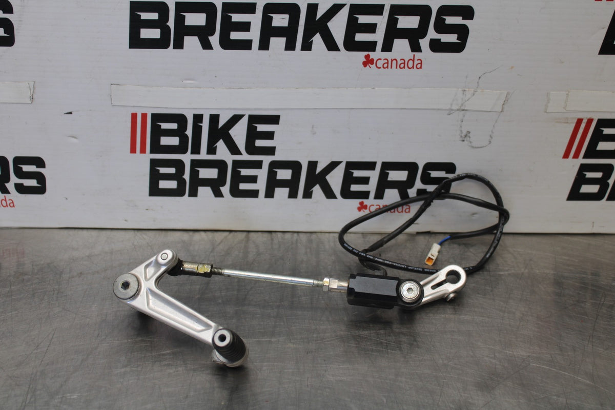 16 APRILIA TUONO V4 1100 QUICK SHIFTER LINKAGE SHIFT LINK PEDAL BB905