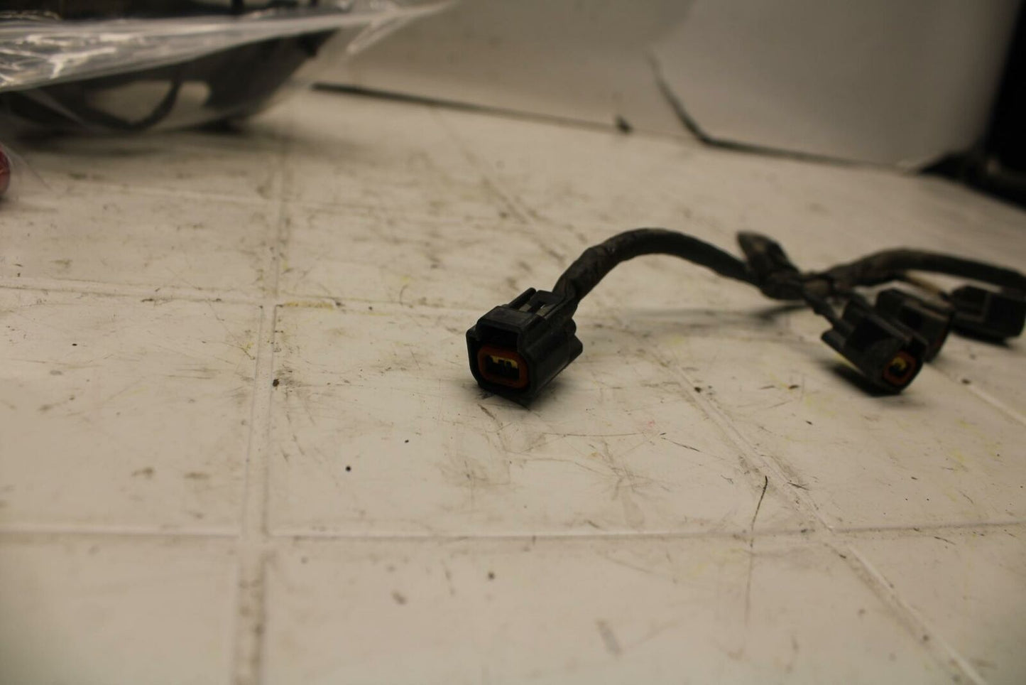 04-05 KAWASAKI NINJA ZX10R IGNITION COIL WIRING HARNESS WIRE LOOM BB398