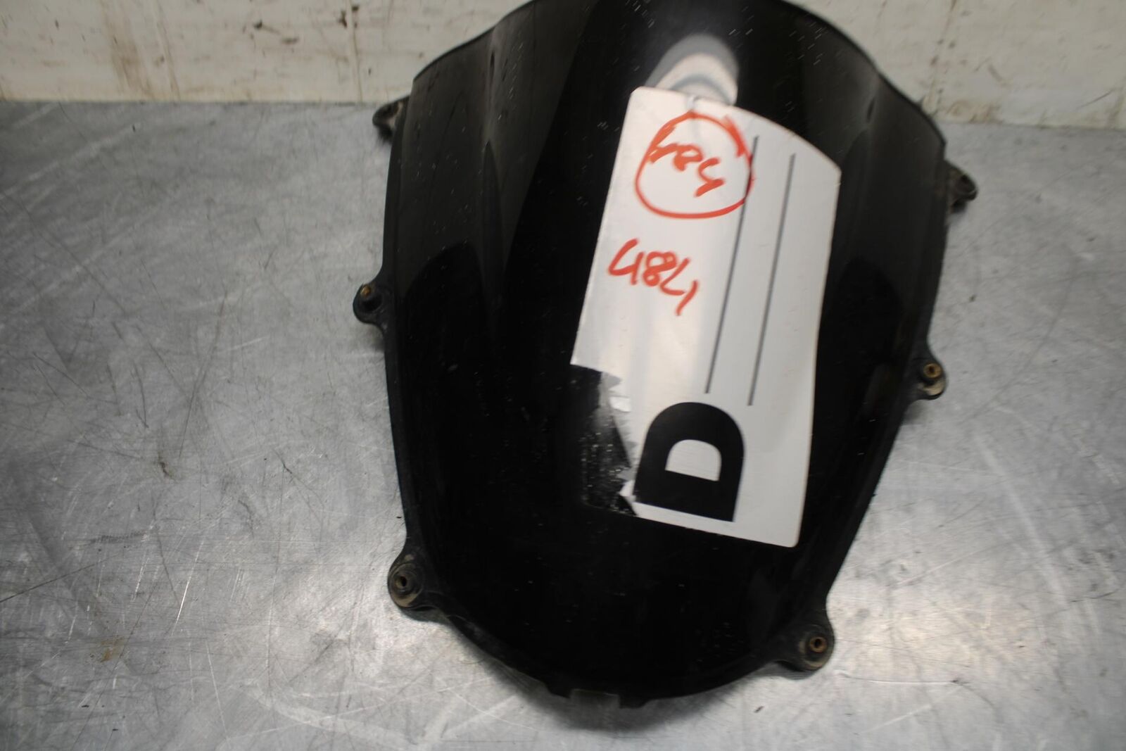 05-06 HONDA CBR600RR TINT DOUBLE BUBBLE FRONT WINDSHIELD WINDSCREEN  BB484