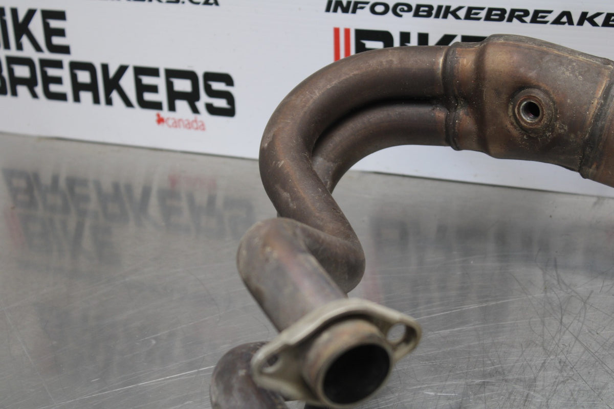 18-23 KAWASAKI NINJA 400 EX400 ABS EXHAUST HEADER PIPES MANIFOLD BB177