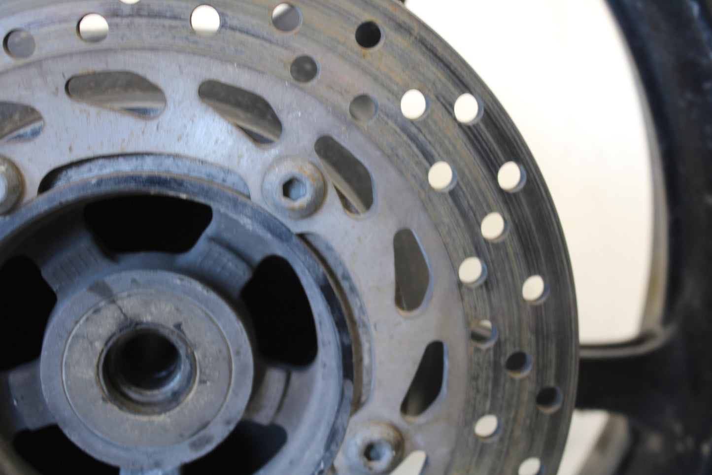 09-15 YAMAHA FZ6R REAR WHEEL BACK RIM BB686