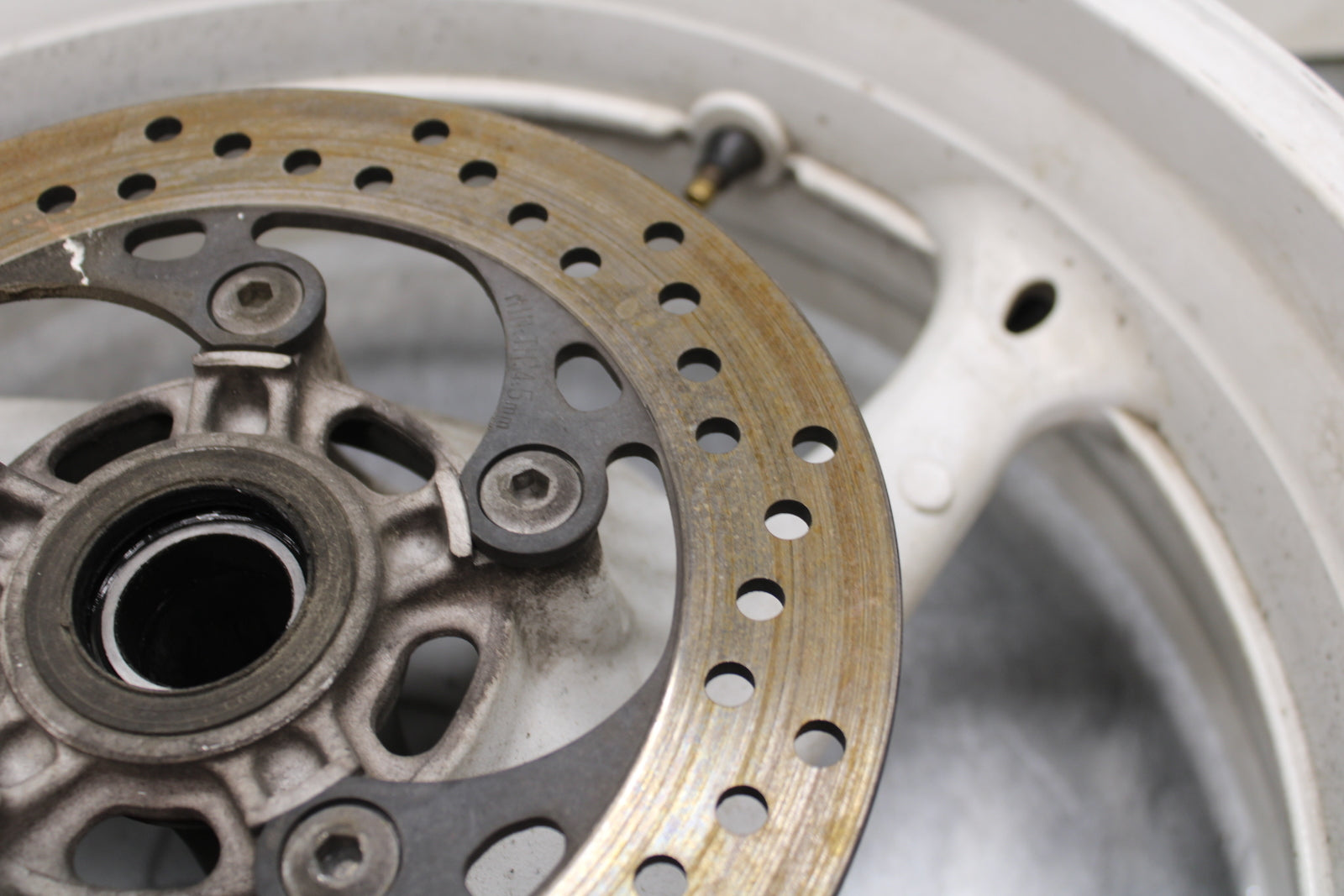 08-10 SUZUKI GSXR 600 REAR WHEEL BACK RIM BB753