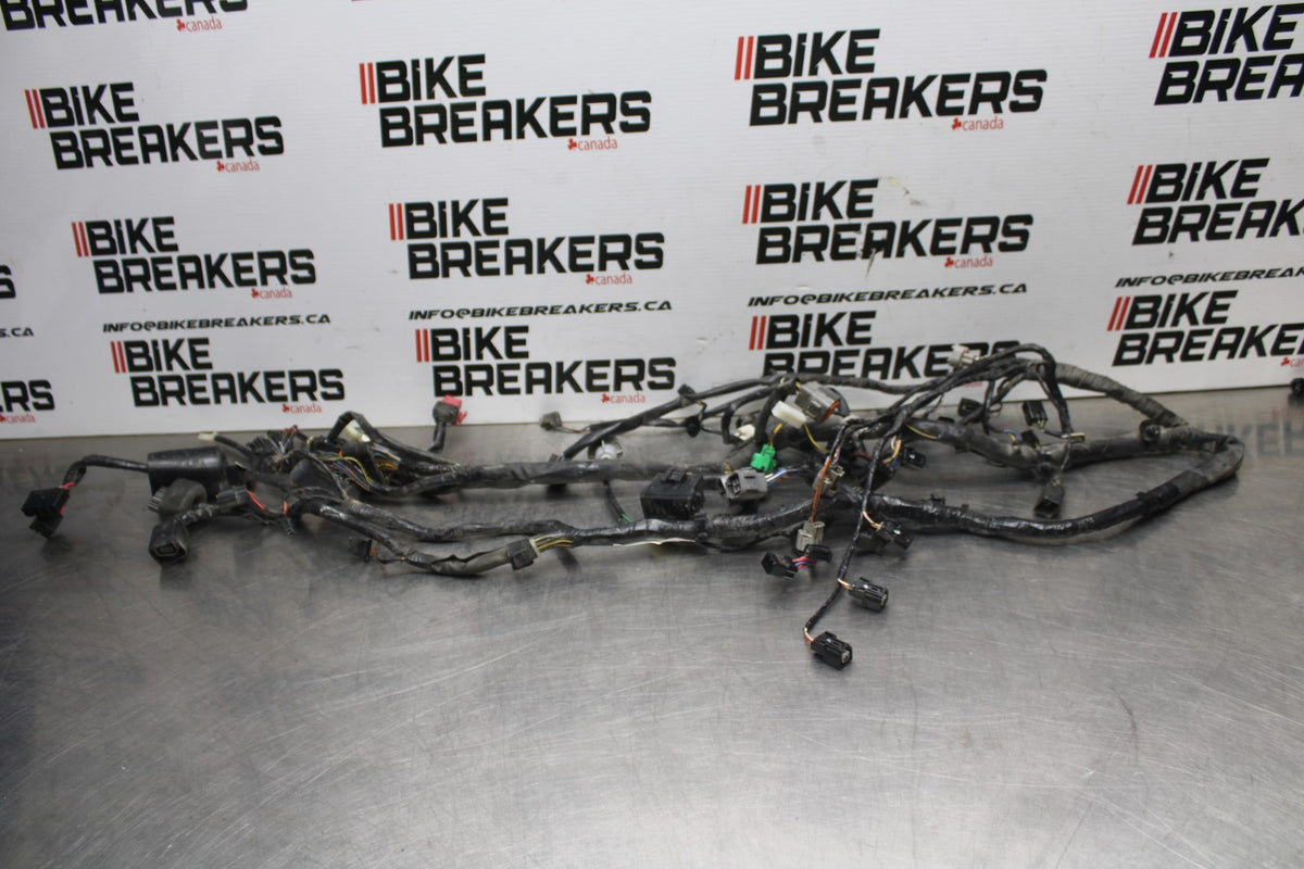 07-08 KAWASAKI NINJA ZX6R MAIN ENGINE WIRING HARNESS MOTOR WIRE LOOM BB855