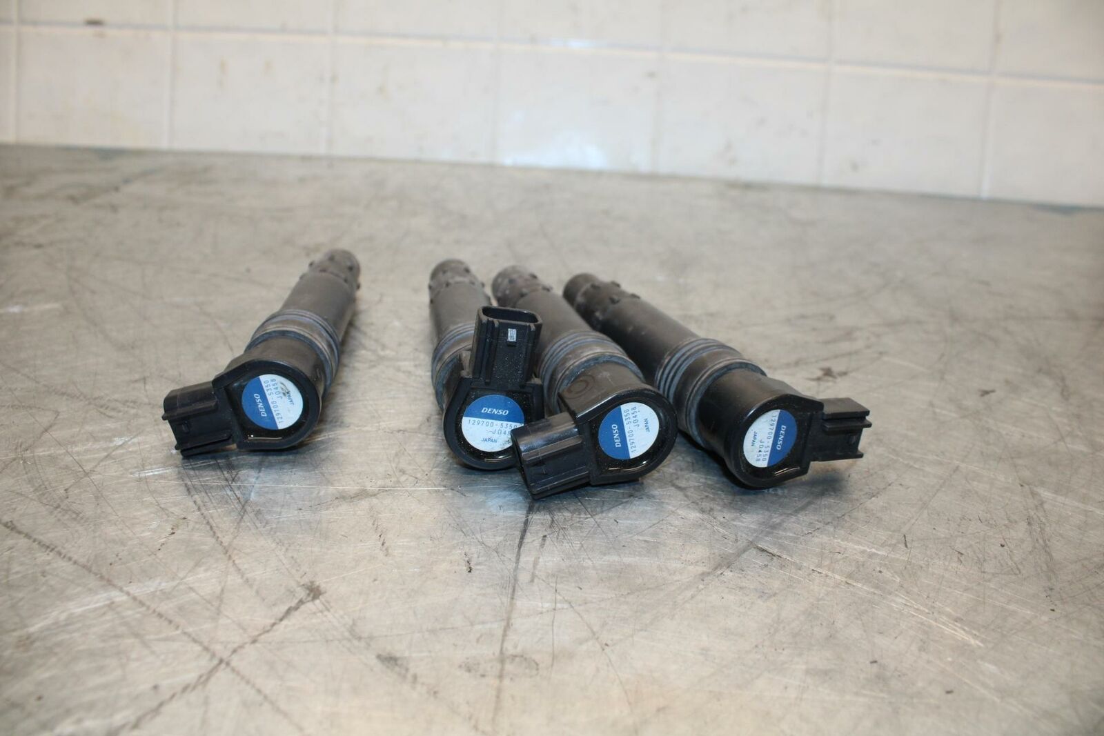 10-13 KAWASAKI Z1000 IGNITION COILS COIL SPARK PLUG CAPS  BB421