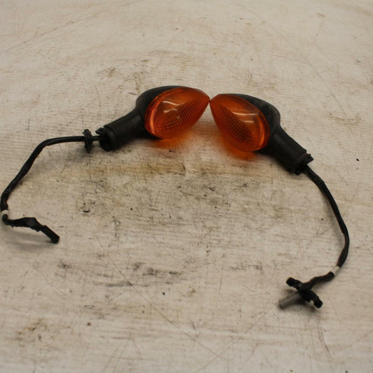16-21 YAMAHA XSR900 FRONT LEFT RIGHT TURN SIGNALS LIGHT INDICATORS BB362
