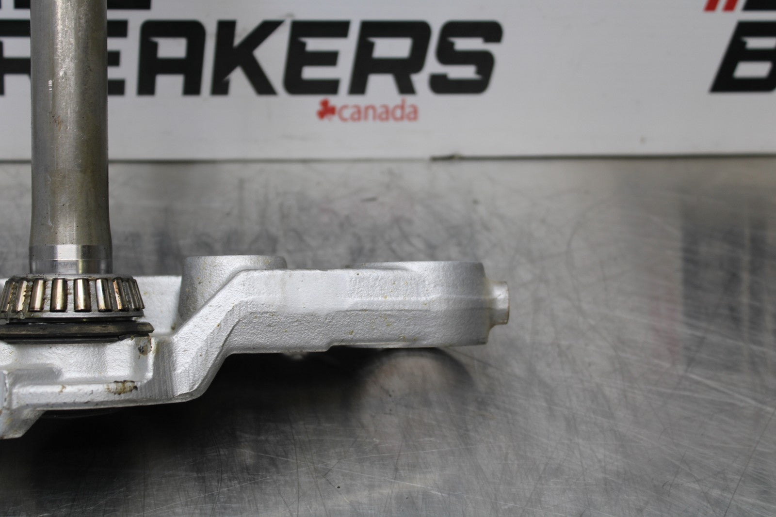 08 KAWASAKI VULCAN 900 FRONT FORKS CLAMP LOWER TRIPLE TREE STEM BB184