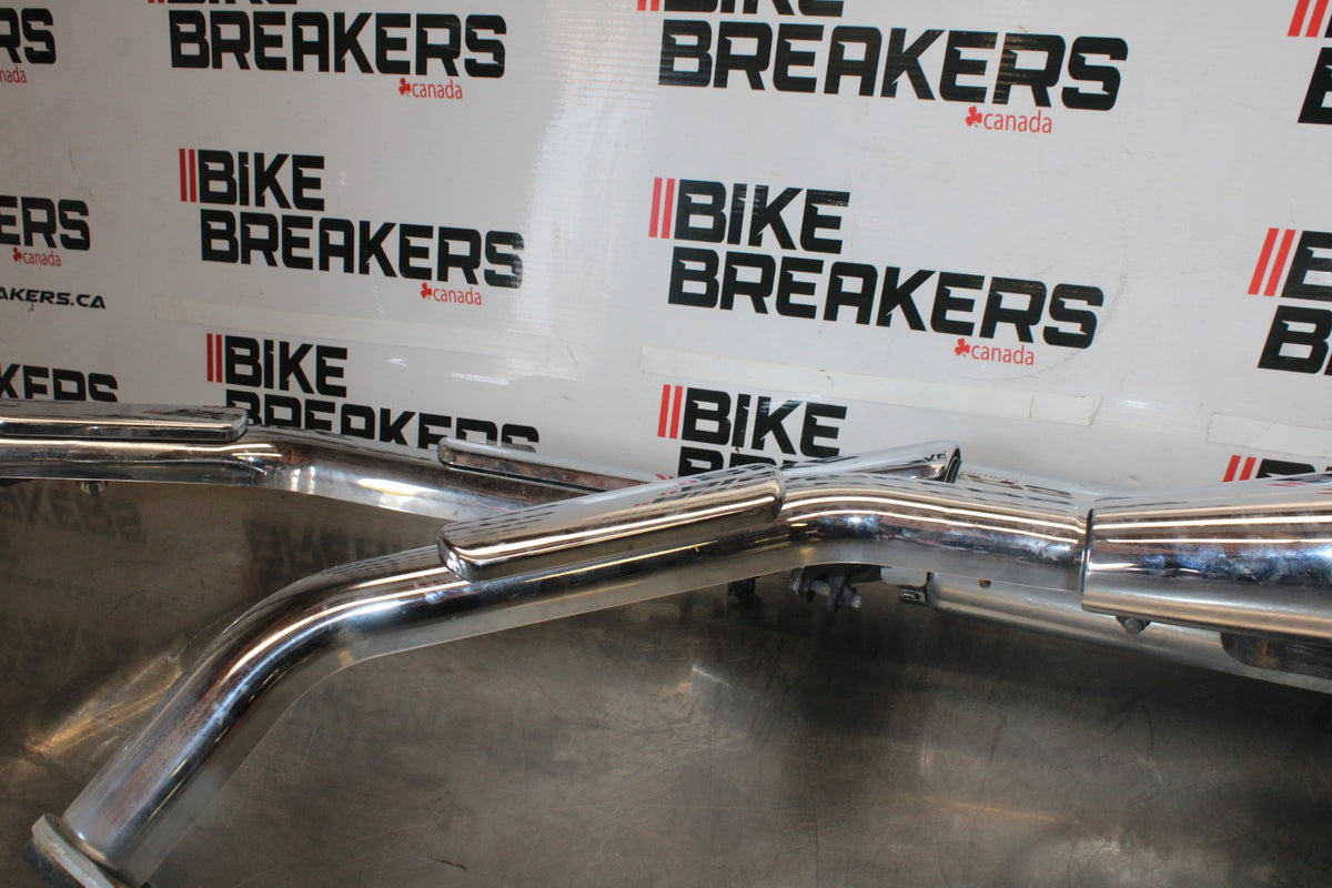 07 SUZUKI BOULEVARD M50 HEADER EXHAUST PIPE MUFFLERS BB897