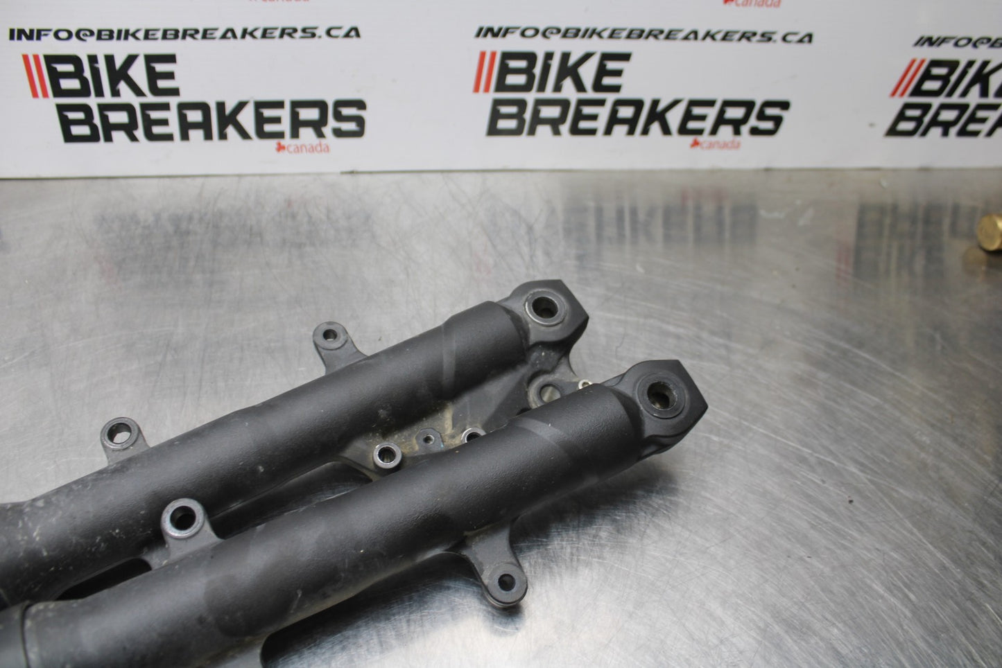 13-17 KAWASAKI NINJA 300 EX300 ABS FRONT FORKS SHOCK SUSPENSION SET PAIR BB187