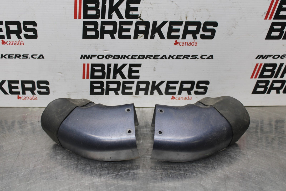 98 KAWASAKI NINJA ZX6 RIGHT LEFT FRONT DUCT COVERS PANELS COWLS BB870