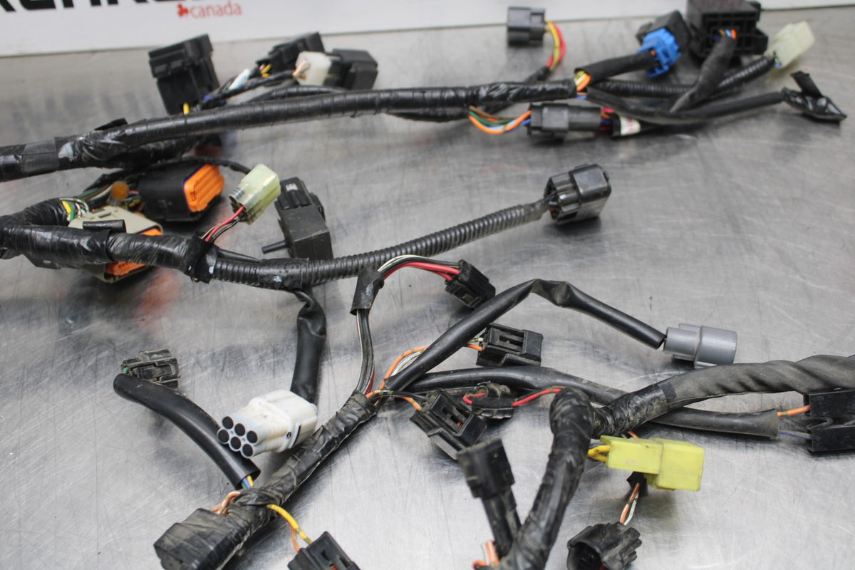 08-10 SUZUKI GSXR 600 MAIN ENGINE WIRING HARNESS MOTOR WIRE LOOM BB202