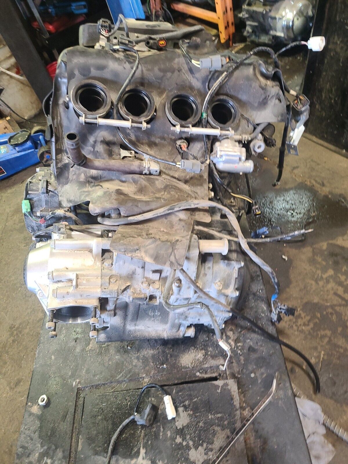 07-08 KAWASAKI CONCOURS 1400 ABS ENGINE MOTOR BB449