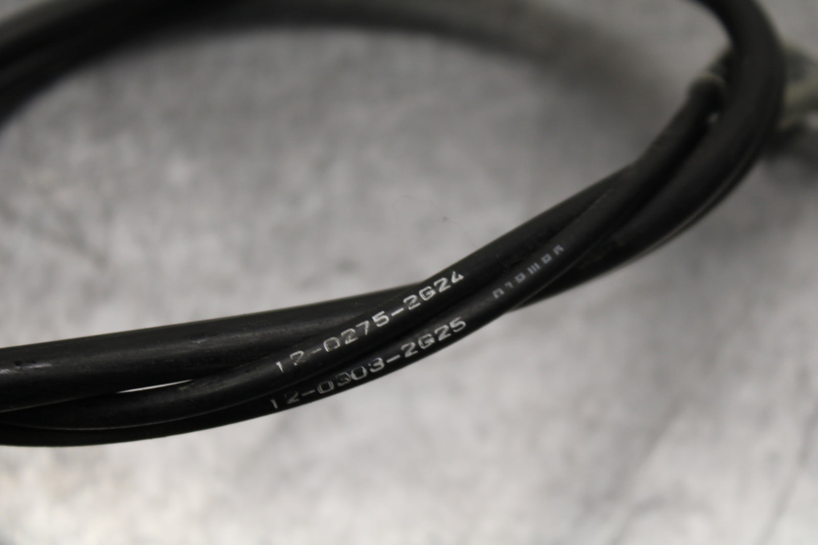 12-13 KAWASAKI Z1000 THROTTLE CABLES LINES BB743