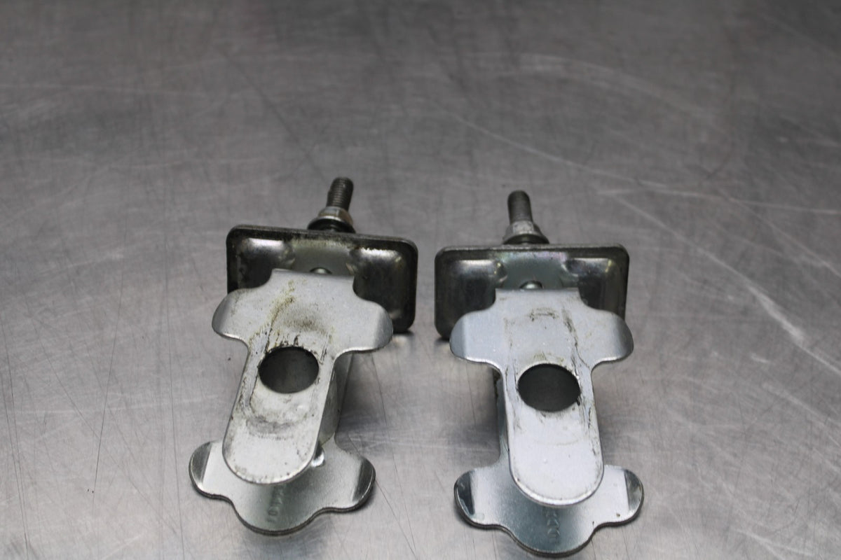 15 SUZUKI GW250F SWINGARM CHAIN TENSIONER ADJUSTMENT BRACKETS  BB789