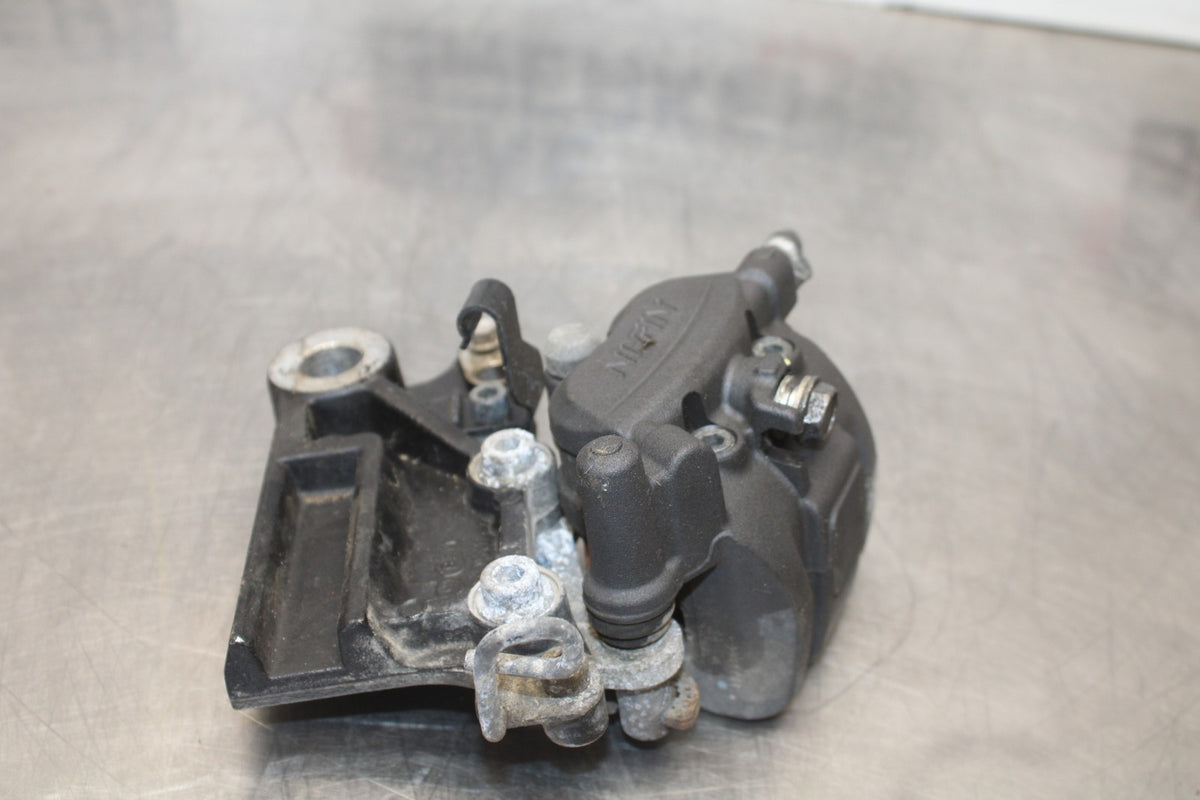 24-25 KAWASAKI NINJA 500 ABS REAR BACK BRAKE CALIPER W MOUNT BRACKET BB899