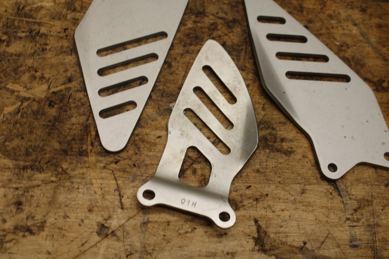 13-18 KAWASAKI NINJA ZX6R LEFT RIGHT REARSET REAR SET HEEL GUARD COVER 