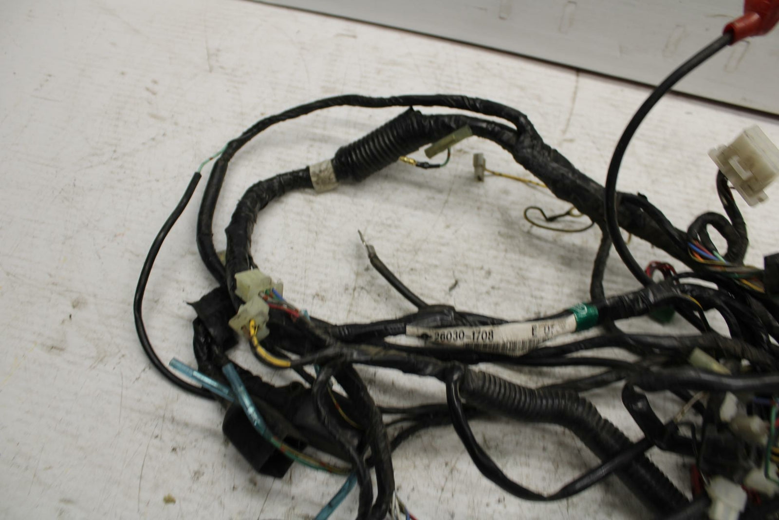 90-07 KAWASAKI ZZR 250 MAIN ENGINE WIRING HARNESS MOTOR WIRE LOOM BB298